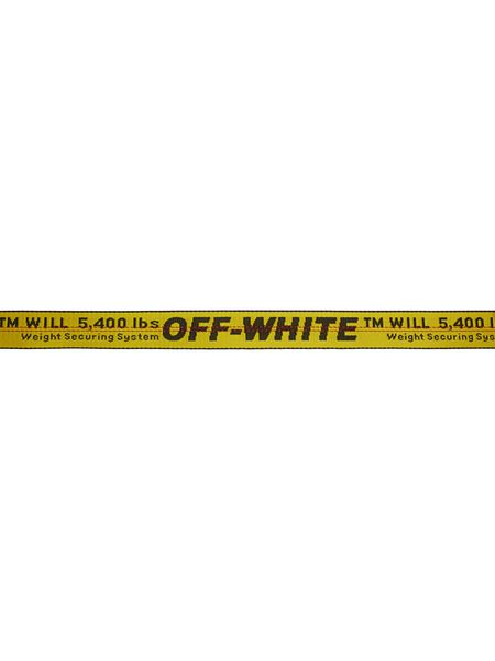 Желтый ремень с принтом Classic Off-White OWRB009E192230986010 фото-2