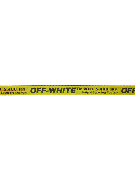 Желтый текстильный ремень Mini (Ремни) Off-White OMRB021R206470016000 фото-2