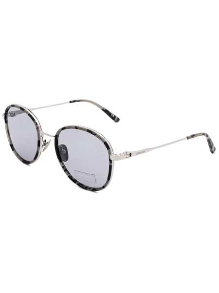 Округлые солнцезащитные женские очки CK18101S 071 (Солнцезащитные очки) Calvin Klein 883901102055 фото-2