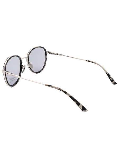 Округлые солнцезащитные женские очки CK18101S 071 Calvin Klein 883901102055 фото-3