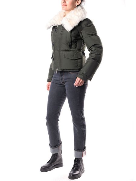 Пуховая куртка с меховым воротником Dsquared2 S72AM0658-S49346-695 фото-3