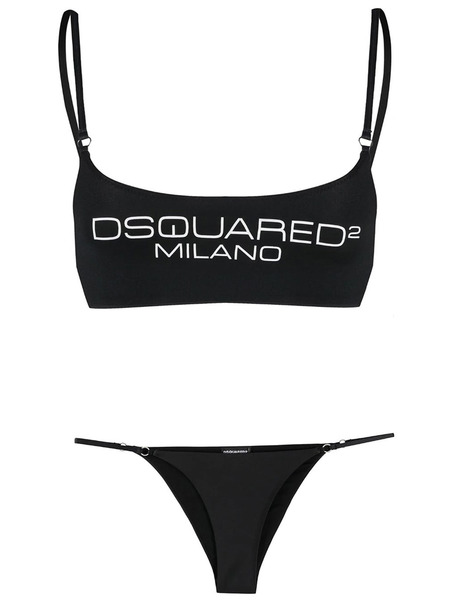Раздельный купальник с логотипом Dsquared2, фото