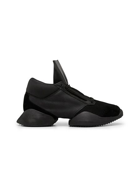 Черные кроссовки с увеличенной подошвой Rick Owens 46 фото, Кроссовки