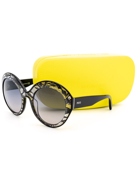 Солнцезащитные очки EP0006 05B в оправе стилизованной под кружево Emilio Pucci, фото