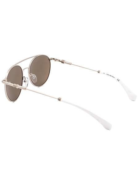 Солнцезащитные очки круглой формы CKJ163S 702 Calvin Klein Jeans 750779118467 фото-4