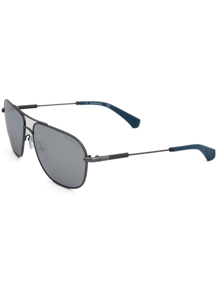 Солнцезащитные очки серого цвета CKJ153S 403 (Солнцезащитные очки) Calvin Klein Jeans 750779102497 фото-2