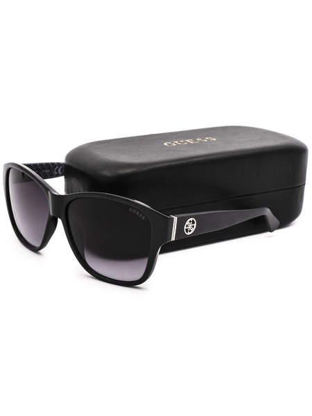 Солнцезащитные очки в черном цвете GU7412 01B Guess, фото