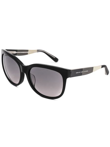 Солнцезащитные очки в толстой оправе MMJ 420/F/S 6IE (Солнцезащитные очки) Marc Jacobs 762753262905 фото-2