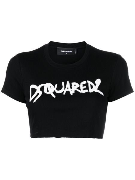 Dsquared2 Укороченная футболка с логотипом S75GD0383S23010