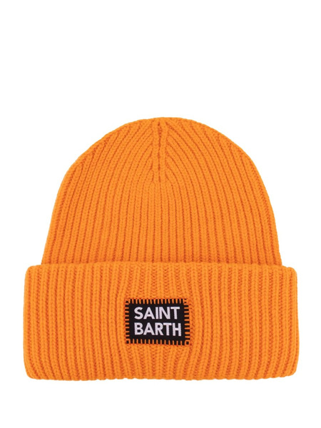 Вязаная шапка с логотипом MC2 Saint Barth, фото
